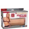 Двусторонний мастурбатор Alexis Winston Extra Long CyberSkin Pussy   Ass Stroker