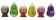 Набор из 6 мини-мастурбаторов Juicy Mini Masturbator Set of 6