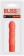 Оранжевый мини-вибромассажёр NEON BLISS VIBRATOR - 9 см.
