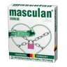Чёрные ультрапрочные презервативы Masculan Ultra Strong - 3 шт.