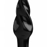 Чёрная спиралевидная пробка Bottom Line 6  Model 5 Black - 15,5 см.