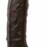 Коричневый фаллоимитатор Dual Density 5 Dildo - 17,3 см.