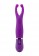 Фиолетовый вибростимулятор The Feeler - 18 см.