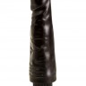 Вибратор-реалистик LOVETOY черного цвета - 17,5 см.