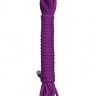 Фиолетовая веревка для бандажа Kinbaku Rope - 5 м.