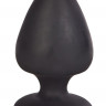 Анальная пробка из силикона  Silicone Plump Plug - 9,9 см.