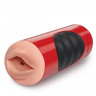 Мастурбатор-ротик с вибрацией Extreme Toyz Mega Grip Vibrating Stroker Mouth