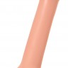 Телесный фаллос на присоске Silicone Bendable Dildo L - 19 см.