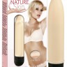 Классический мини-вибратор Natur Skin Mini Vibe - 13 см.