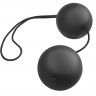 Чёрные анальные шарики Vibro Balls