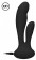 Черный вибратор G-Spot and Clitoral Vibrator Flair - 17,5 см.