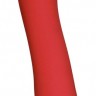 Красный вибратор Frenzy с функцией нагрева - 20,8 см.