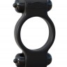 Эрекционное с двумя виброэлементами кольцо Magic Touch Couples Ring