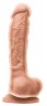 Телесный фаллоимитатор Dual Density 8 Dildo - 25,4 см.