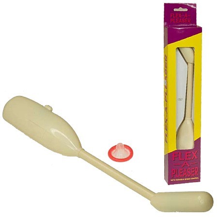 Вибромассажёр простаты FLEX-A-PLEASER - 20 см.