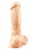 Телесный фаллоимитатор Colours Pleasures Thick 5  Dildo - 18,3 см.