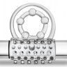 Прозрачное эрекционное виброкольцо Vibrating Super Clitifier