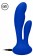 Синий вибратор G-Spot and Clitoral Vibrator Flair - 17,5 см.