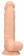 Телесный фаллоимитатор Silicone Dildo With Balls - 17,8 см.