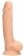 Телесный фаллоимитатор Silicone Dildo With Balls - 17,8 см.