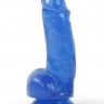 Голубой фаллоимитатор Climax Cox 7.5 Colossal Cock Bawdy Blue - 19 см.