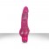 Розовый реалистичный вибромассажер Starlight Gems Aries Vibrating Massager -  20,3 см.
