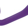 Фиолетовый безремневой страпон из силикона Love Rider Strapless Strap-On - 20,3 см.