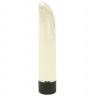 Молочный классический вибратор LADY FINGER VIBRATOR PEARL WHITE - 11,5 см.