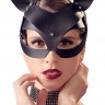 Маска на глаза с ушками Cat Mask Rhinestones