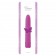 Пурпурный классический вибратор CLASSIC VIBE PURPLE LARGE - 20 см.