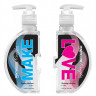 Набор из покалывающей и согревающей смазок  Make Love Warming and Tingling Lubricant - 2 х 147 мл.