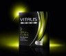 Свеящиеся в темноте презервативы VITALIS premium №3 Glow in the dark - 3 шт.