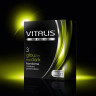 Свеящиеся в темноте презервативы VITALIS premium №3 Glow in the dark - 3 шт.
