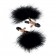Золотистые зажимы для сосков с пухом Entice Feather Nipplettes
