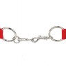 Красные наручники Velcro Cuffs Red