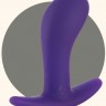 Фиолетовый анальный стимулятор Bootie - 7,6 см.