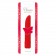 Красный мини-вибратор CLASSIC VIBE RED SMALL - 14 см.