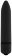 Чёрный мини-вибратор GC Thin Vibe - 8,7 см.