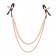 Золотистые зажимы для сосков с цепями Entice Tiered Intimate Clamps