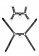 Черная мужская портупея Leather Male Chest Harness с кольцами