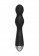 Чёрный вибратор с электростимуляцией E-Stimulation G-spot Vibrator - 19,5 см.