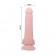 Телесный фаллоимитатор с присоской Super Dildo - 18,8 см.