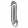 Прозрачная насадка с подхватом Stretchy Penis Extension No.33