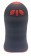 Черный вибромастурбатор Vibrating Stroker