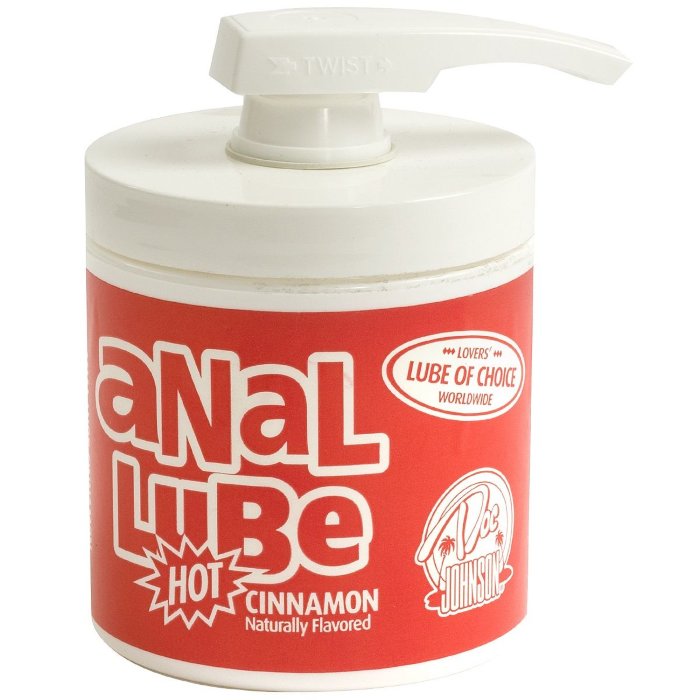 Анальная смазка с разогревающим действием Anal Lube Hot Cinnamon Flavored Lubricant - 142 мл.