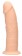 Телесный фаллоимитатор без мошонки Silicone Dildo Without Balls - 15,3 см.