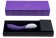 Вибромассажер Mona 2 фиолетового цвета - 20 см.