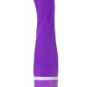 Фиолетовый вибратор Neon Nites - 21,6 см.