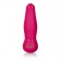 Розовый мини-вибромассажер Coco Licious Hide   Play Pocket Massagers - 9 см.