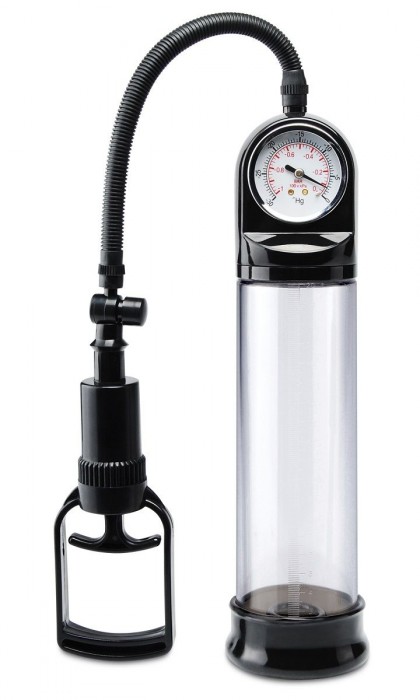 Мужская помпа Accu-Meter Power Pump с манометром